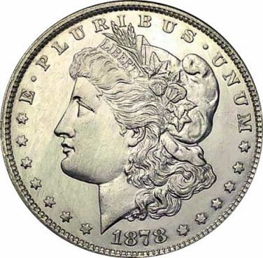 1878 S Front (Obverse)