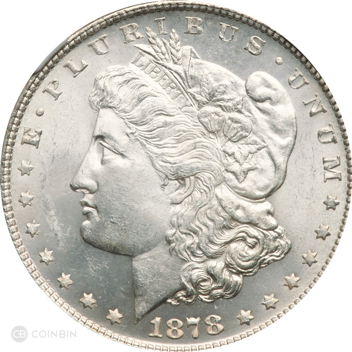 1878 Morgan Silver Dollar Values, Key Dates, Errors, & (Price ...