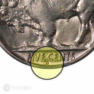 1937 D Mint Mark