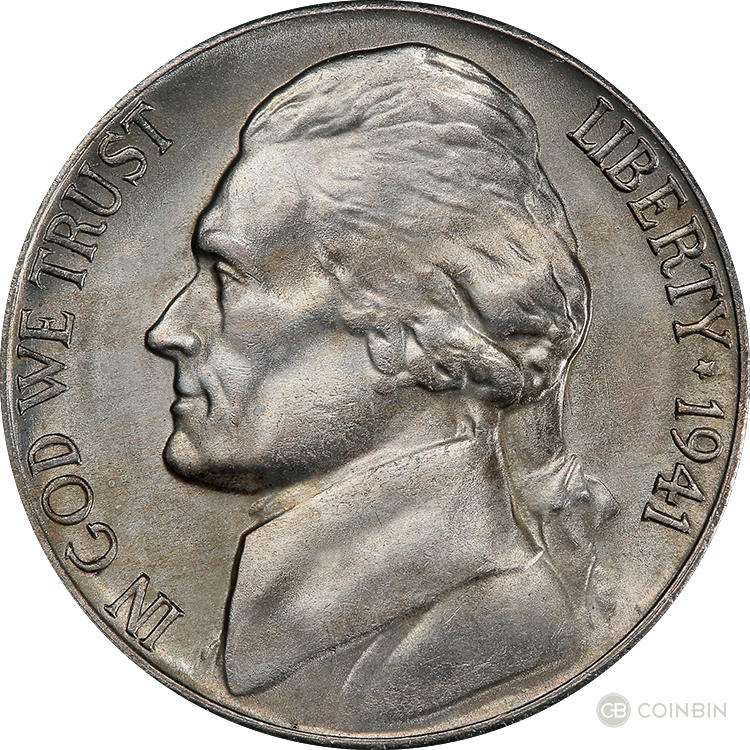 15 Silver War Jefferson Nickels