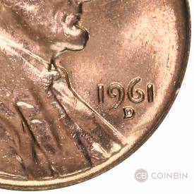 1961 D Mint Mark