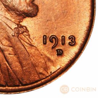 1913 D Mint Mark