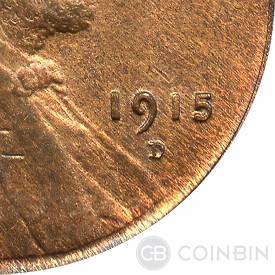 1915 D Mint Mark