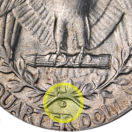 1934 D Mint Mark