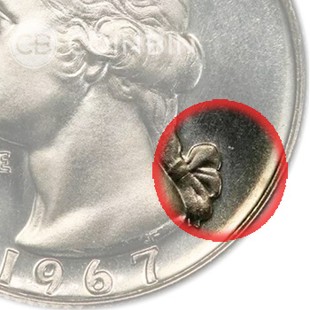1967  Mint Mark