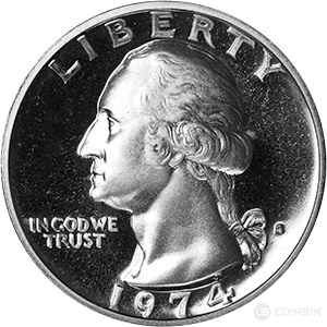 1974 S Front (Obverse)
