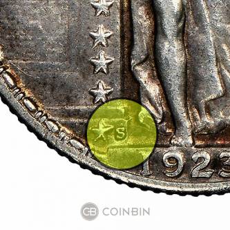 1923 S Mint Mark