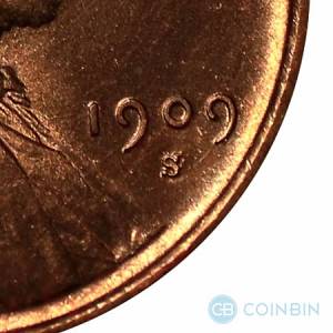 1909 S Mint Mark